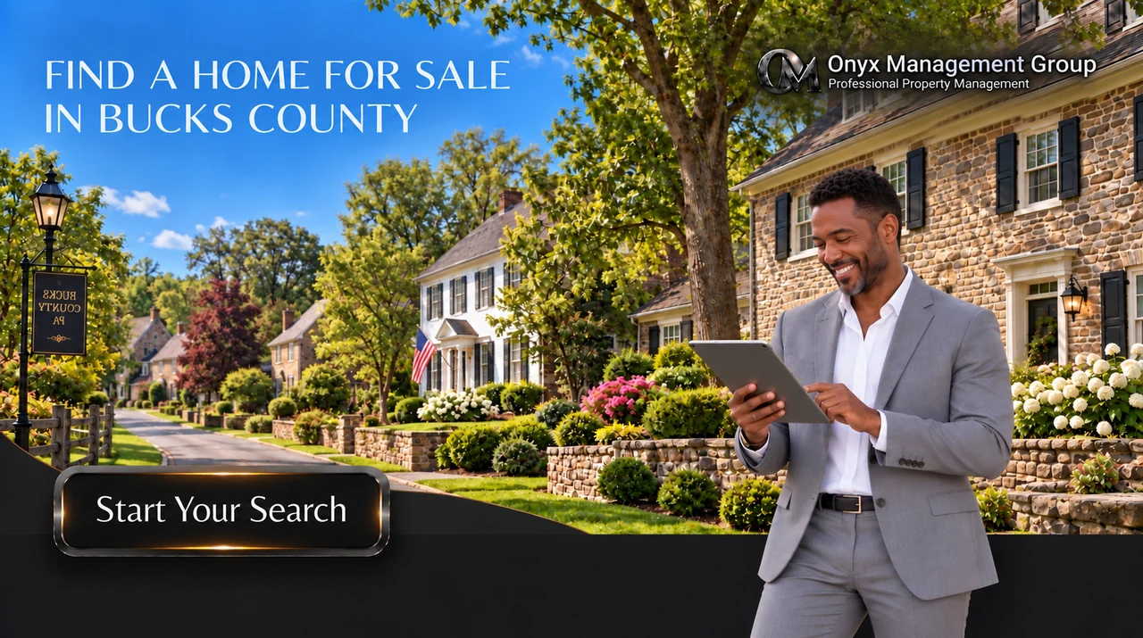 Find a home for sale in Bucks County — Onyx Management Group