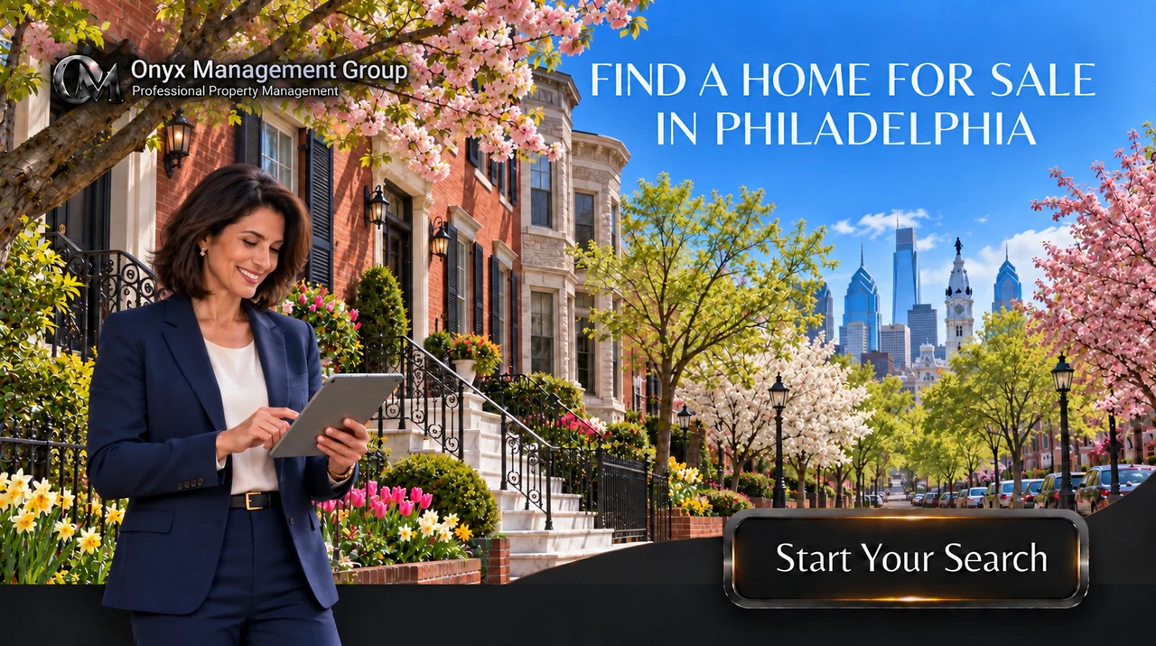 Find a home for sale in Philadelphia — Onyx Management Group